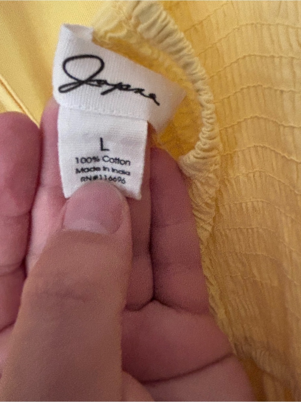 Yellow Eyelet Maxi Dress - Picture 4 of 4